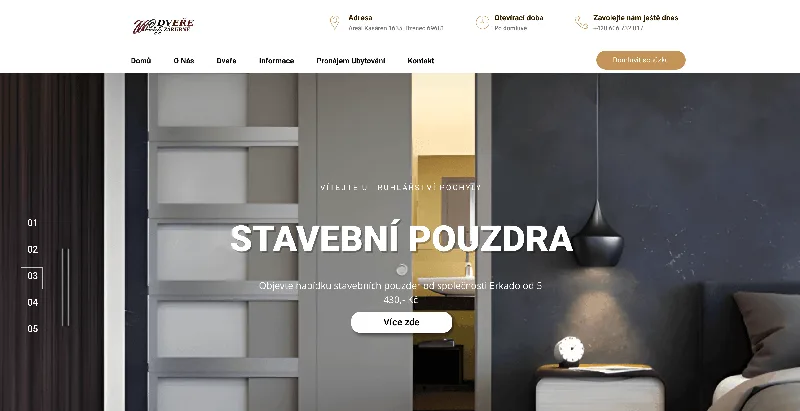 Truhlářství Pochylý – webový projekt