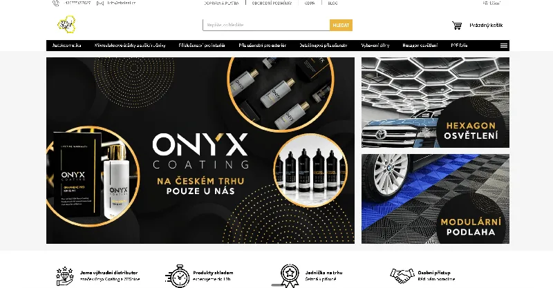 ZBSteelShop – webový projekt